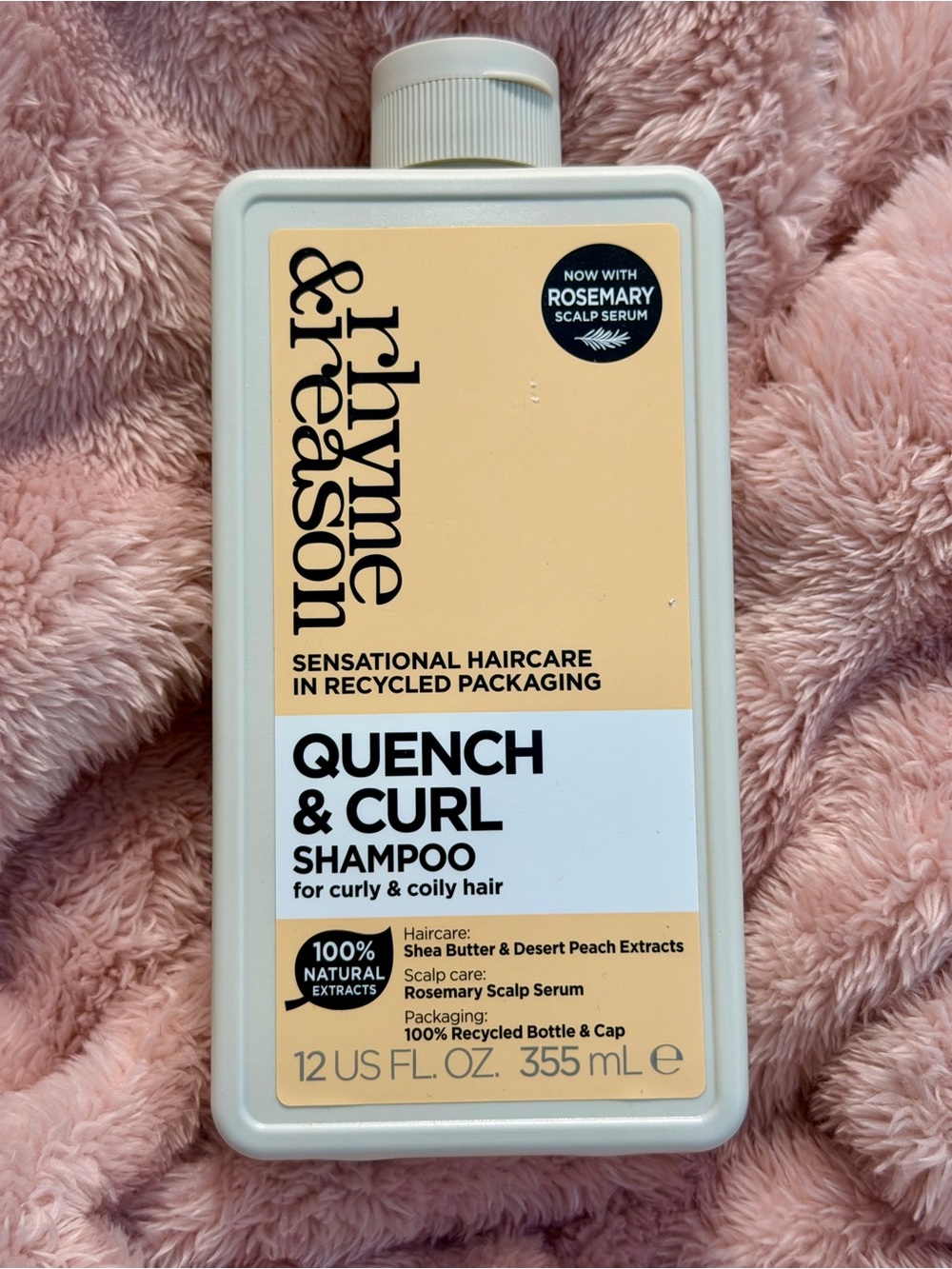 rhyme & Reason Quench & Curl Shampoo (12 oz)